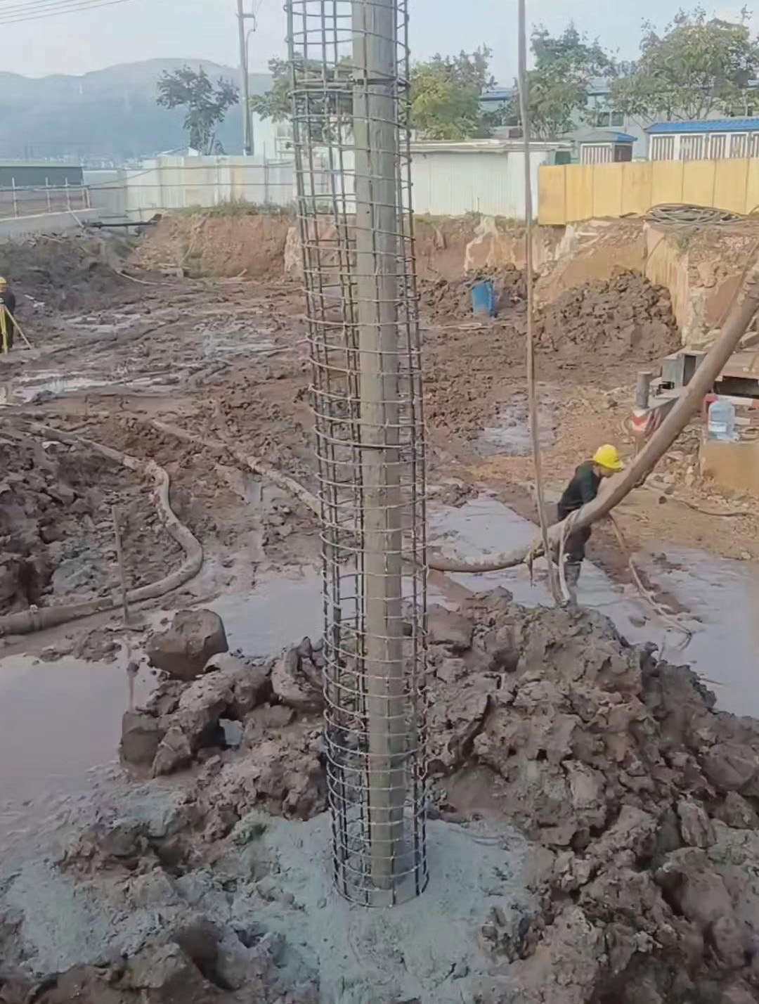 张家口桥西区长螺旋钻孔压灌桩